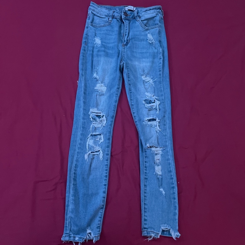 Rue 21 Ripped Jeans